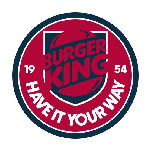 Graphic design super brand fc Burger King