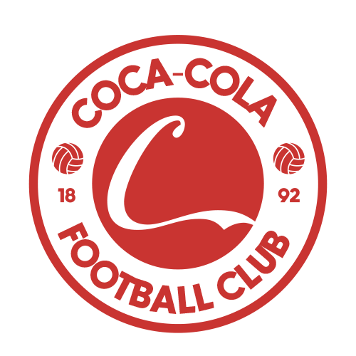 Graphic design super brand fc Coca Cola