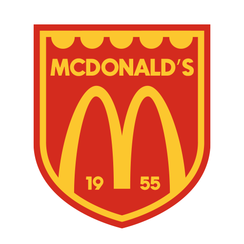 Graphic design super brand fc Mc Donald's