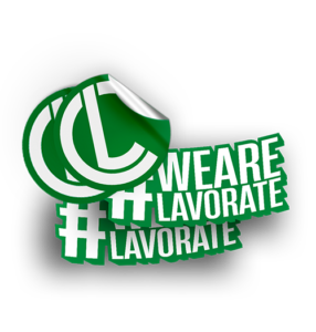 Lavorate calcio sticker