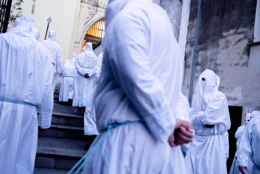 Reportage fotografico dei Paputi, una tradizione millenaria della città di Sarno