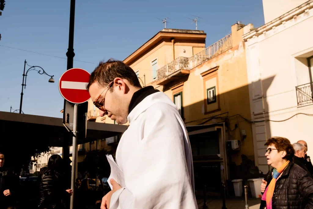 Reportage fotografico dei Paputi, una tradizione millenaria della città di Sarno