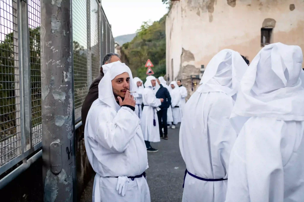 Reportage fotografico dei Paputi, una tradizione millenaria della città di Sarno