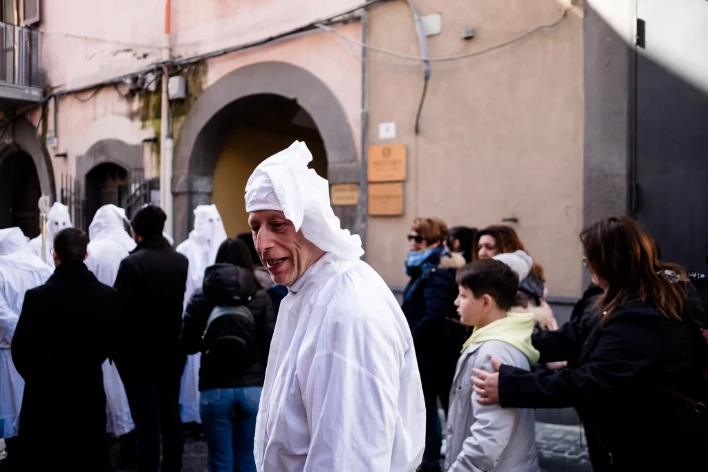 Reportage fotografico dei Paputi, una tradizione millenaria della città di Sarno