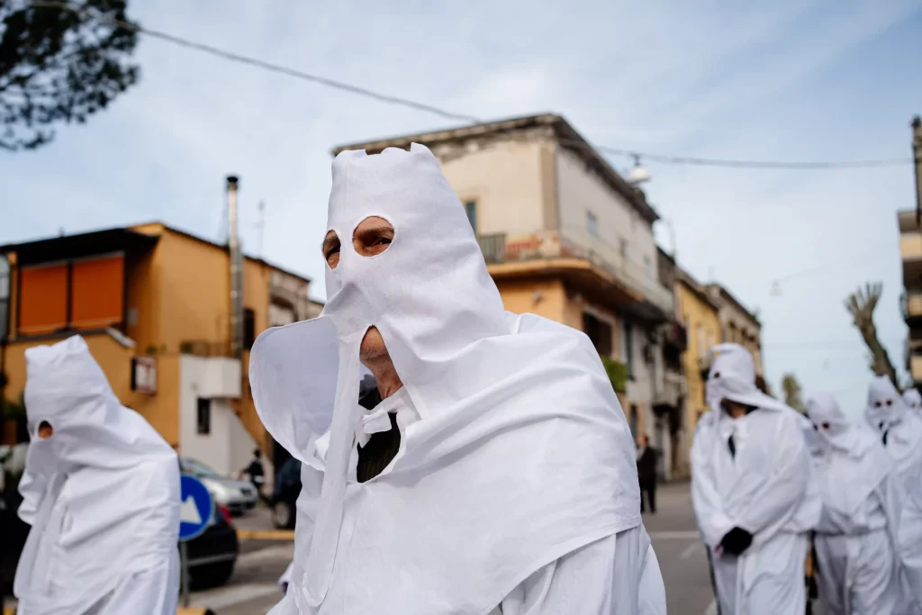 Reportage fotografico dei Paputi, una tradizione millenaria della città di Sarno