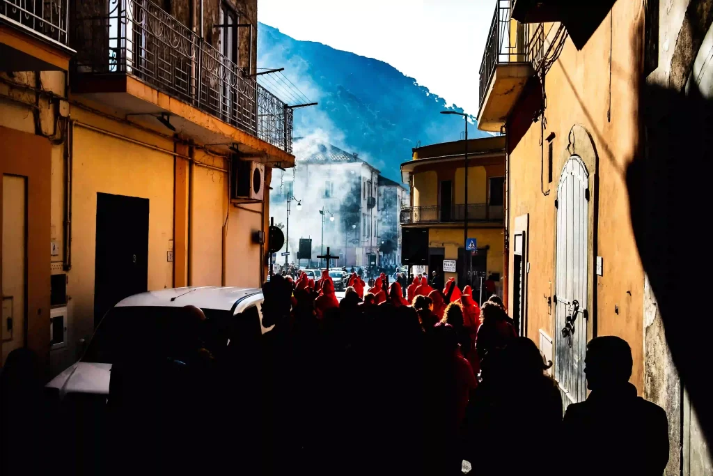 Reportage fotografico dei Paputi, una tradizione millenaria della città di Sarno