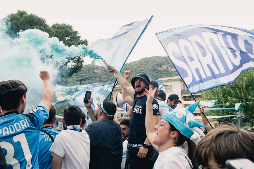 Reportage vittoria dello scudetto nella stagione 2022/2023 della SSC Napoli