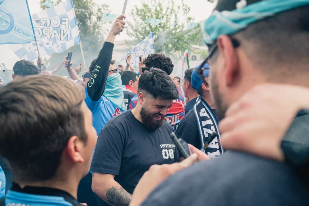 Reportage vittoria dello scudetto nella stagione 2022/2023 della SSC Napoli