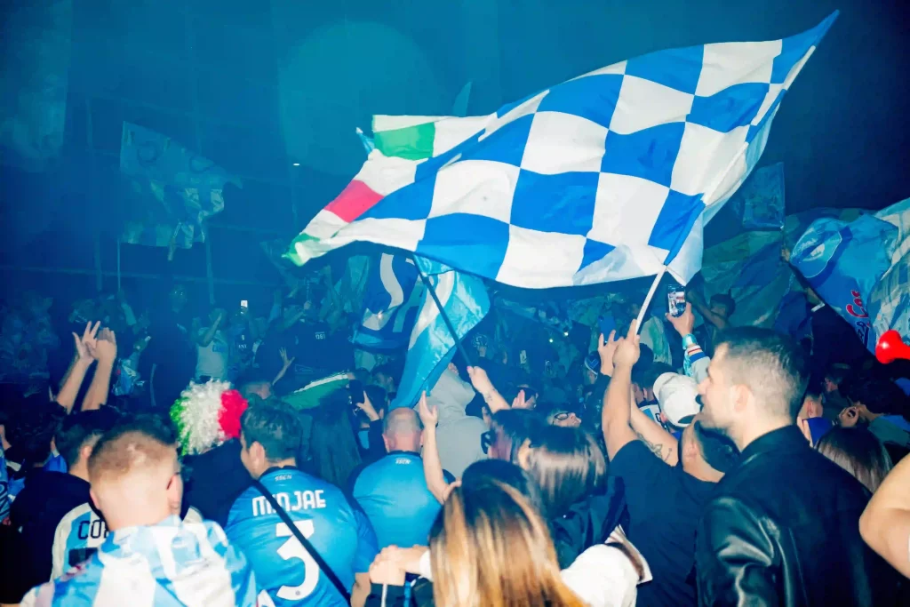Reportage vittoria dello scudetto nella stagione 2022/2023 della SSC Napoli