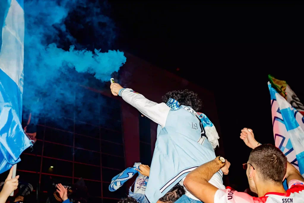 Reportage vittoria dello scudetto nella stagione 2022/2023 della SSC Napoli
