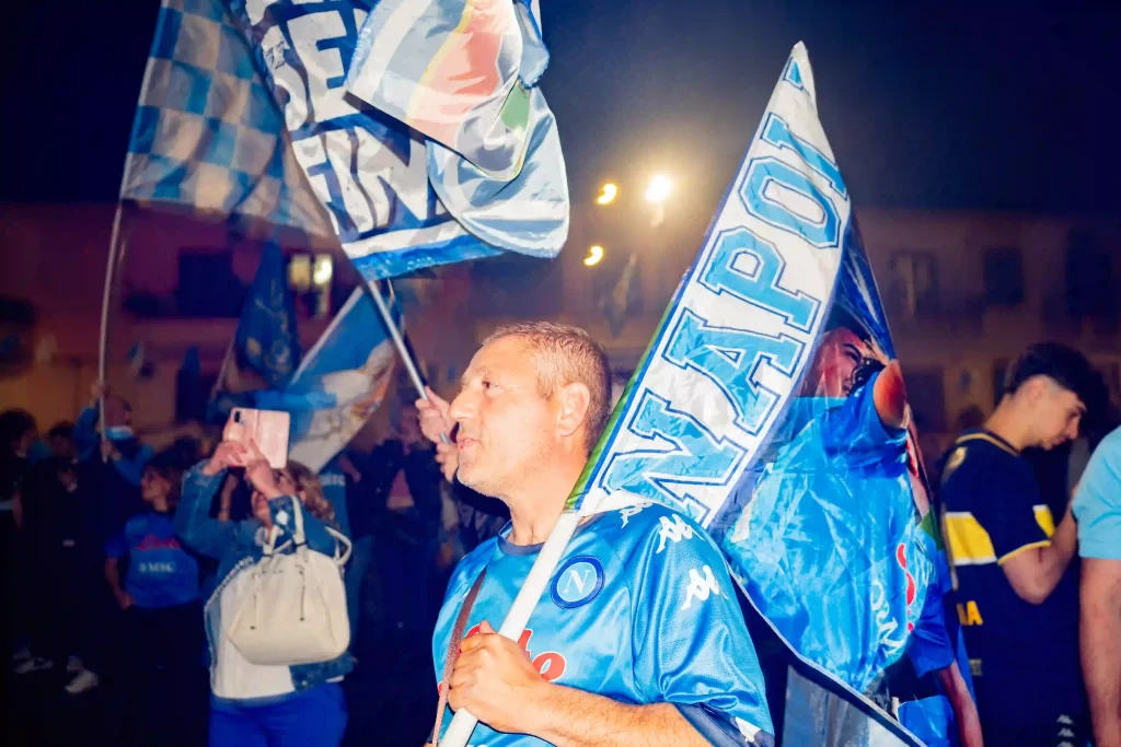 Reportage vittoria dello scudetto nella stagione 2022/2023 della SSC Napoli