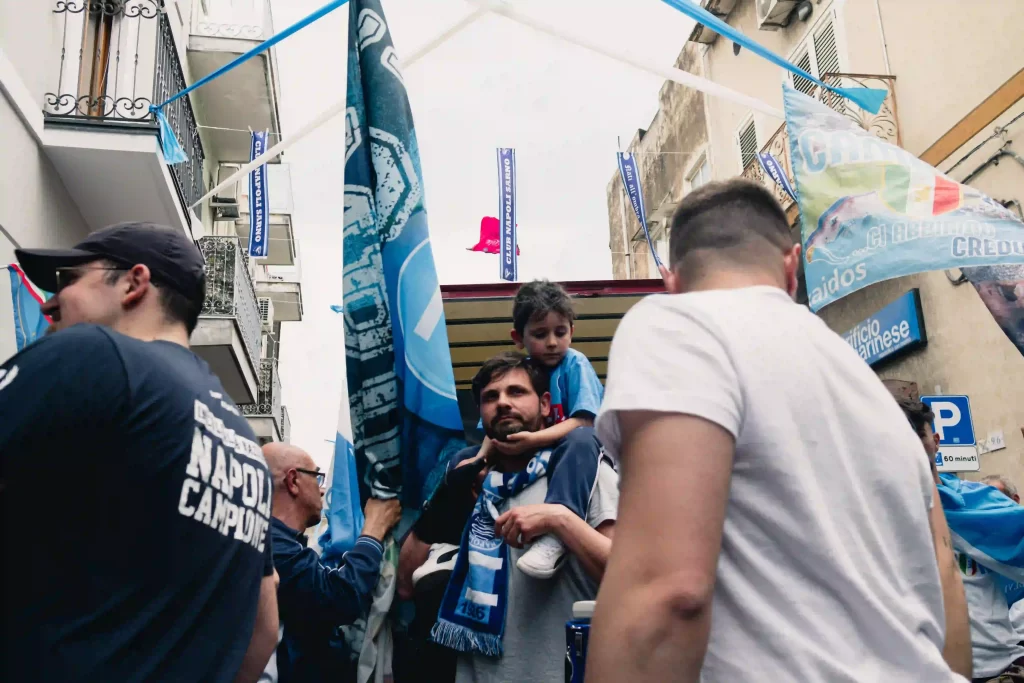 Reportage vittoria dello scudetto nella stagione 2022/2023 della SSC Napoli