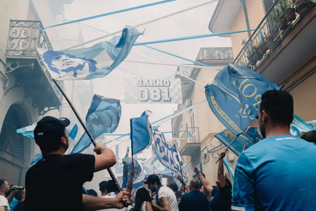 Reportage vittoria dello scudetto nella stagione 2022/2023 della SSC Napoli