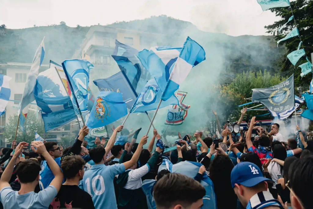 Reportage vittoria dello scudetto nella stagione 2022/2023 della SSC Napoli